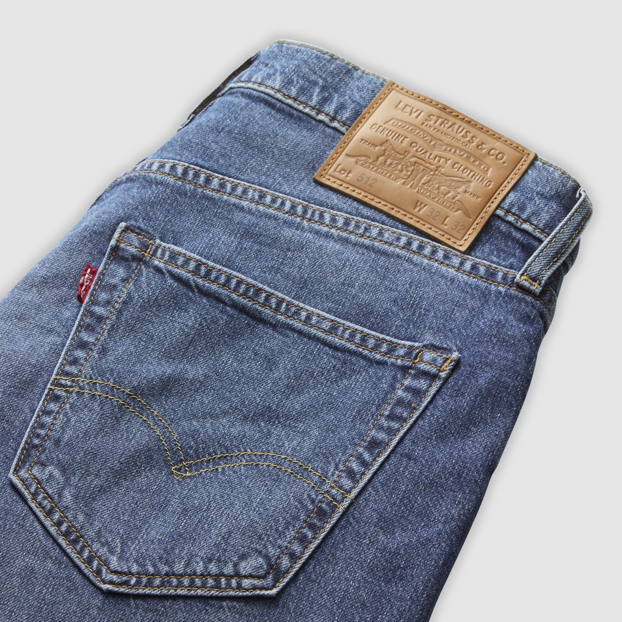 Levi's heren 512™ Slim Taper Jeans,Rock Cod,36W / 30L