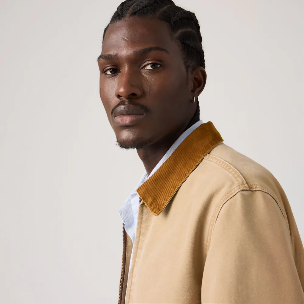 Beige Mechanics Full-Zip Jacket | Herr | Ytterplagg - Jackor Levi's®