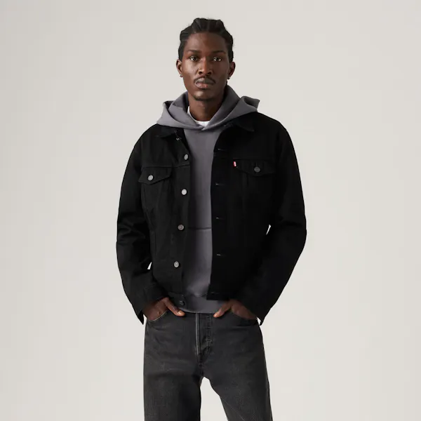 Musta Trucker Jacket Mies Takit Levi s musta-trucker-jacket-mies-takit-levi-s