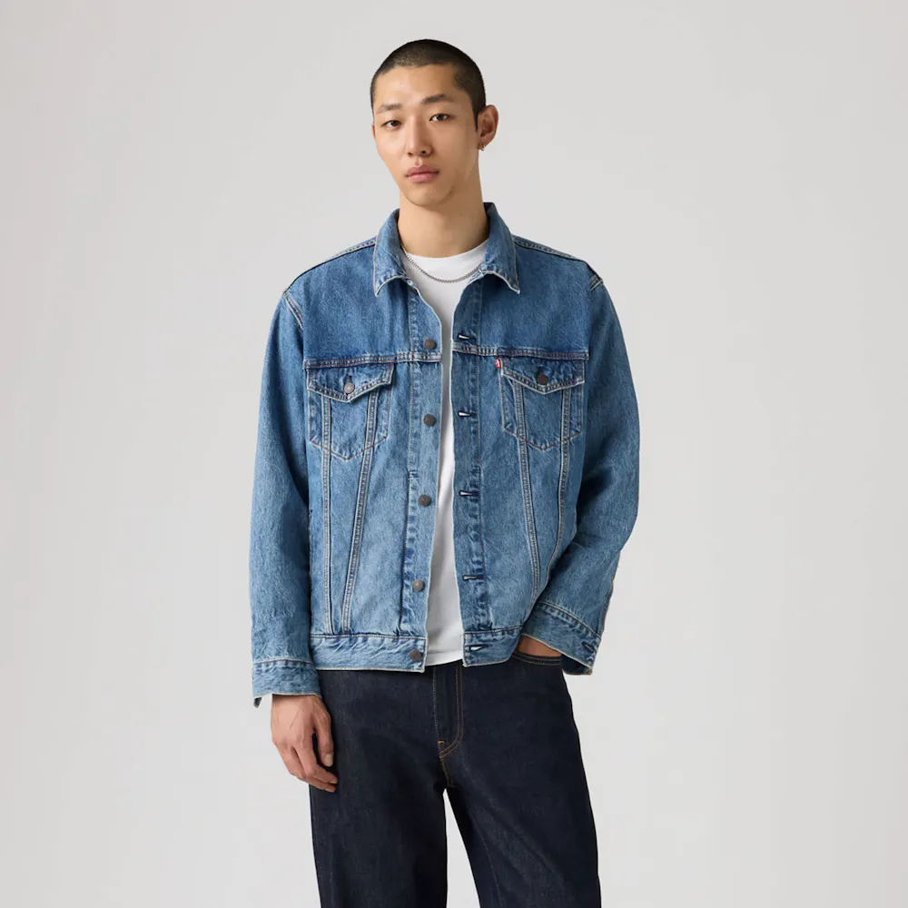 Lys blå Relaxed Trucker Jacket | Herre | Yttertøy - Jakker Levi's®